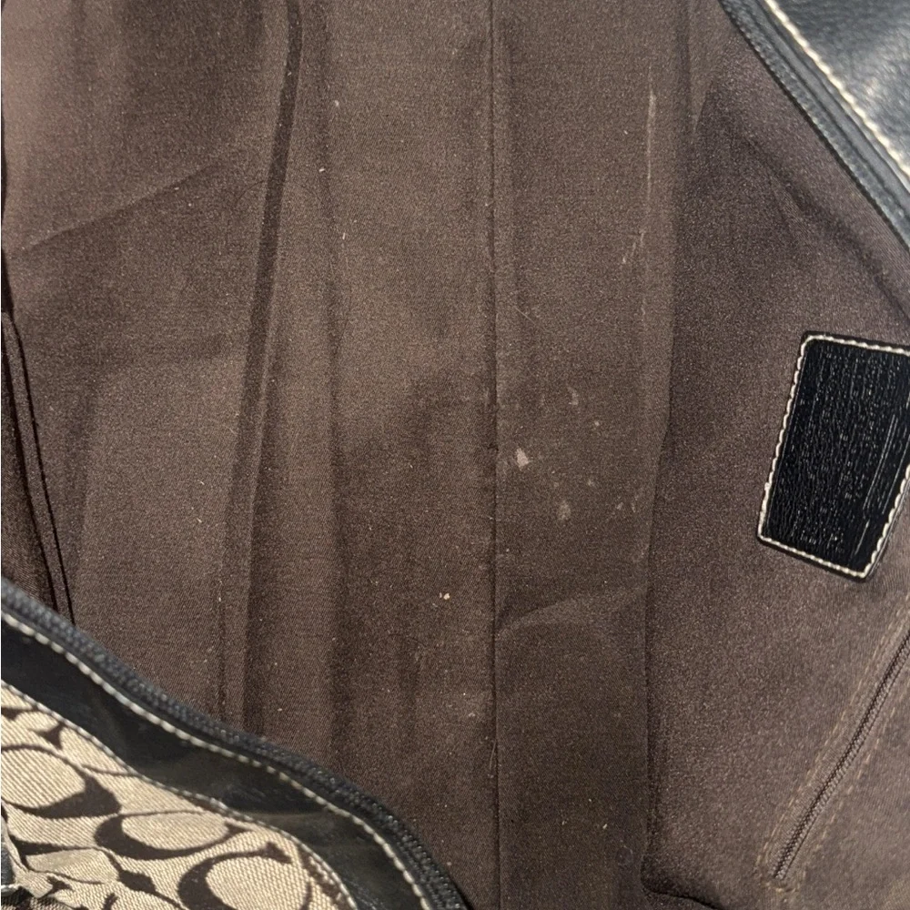 Coach Signature Canvas Carryall Duffel Bag in Brown/Khaki